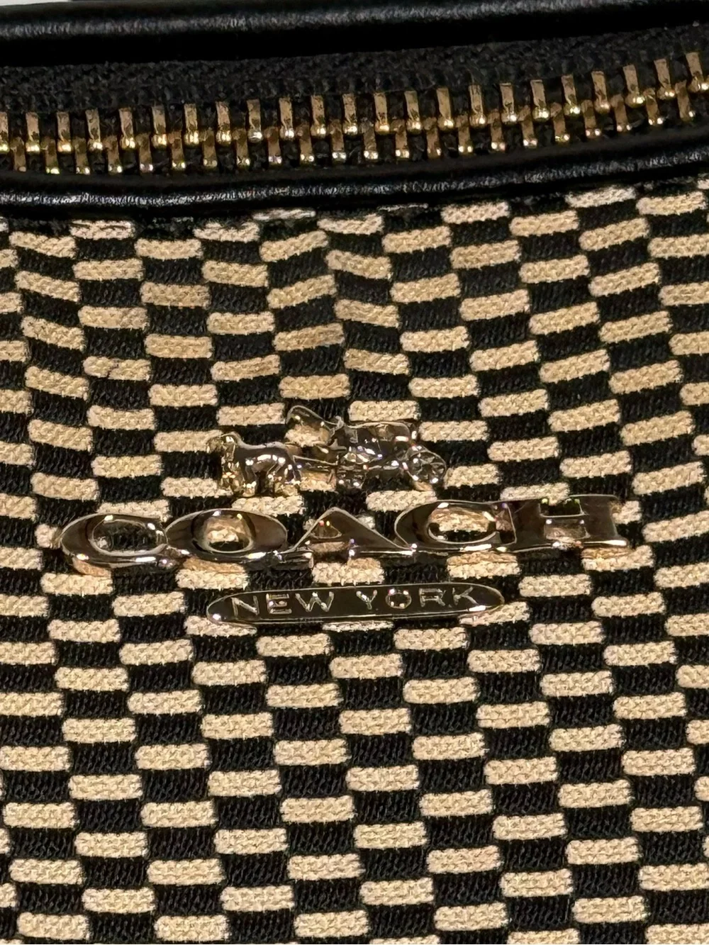 Coach shoulder tote